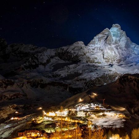 Ferienwohnung Monolocale La Terrazza Sulla Neve-Cervinia Breuil-Cervinia Exterior foto