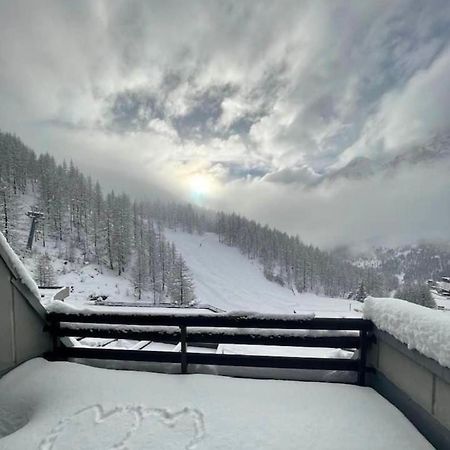 Ferienwohnung Monolocale La Terrazza Sulla Neve-Cervinia Breuil-Cervinia Exterior foto